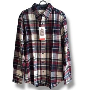 Weatherproof Vintage Men’s Flannel Shirt Pre Shrunk NEW Medium